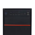 Корпус BaseTech M3405, БП:450W, ATX, чёрный, 2xUSB2, 1xUSB3 (BT-M3405-450W-B)