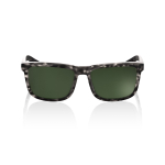 Спортивные очки 100% BLAKE Matte Black Havana - Grey-Green Lens