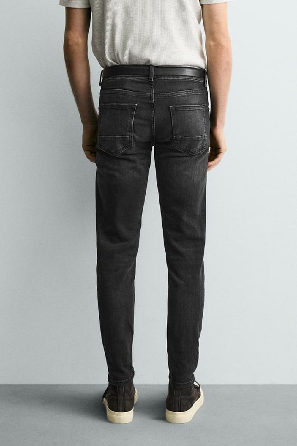 ZARA ДЖИНСЫ SKINNY FIT, ЧЕРНЫЙ