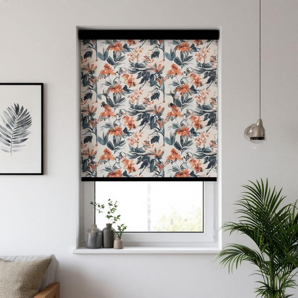 Рулонная штора стандартная тканевая Альфа