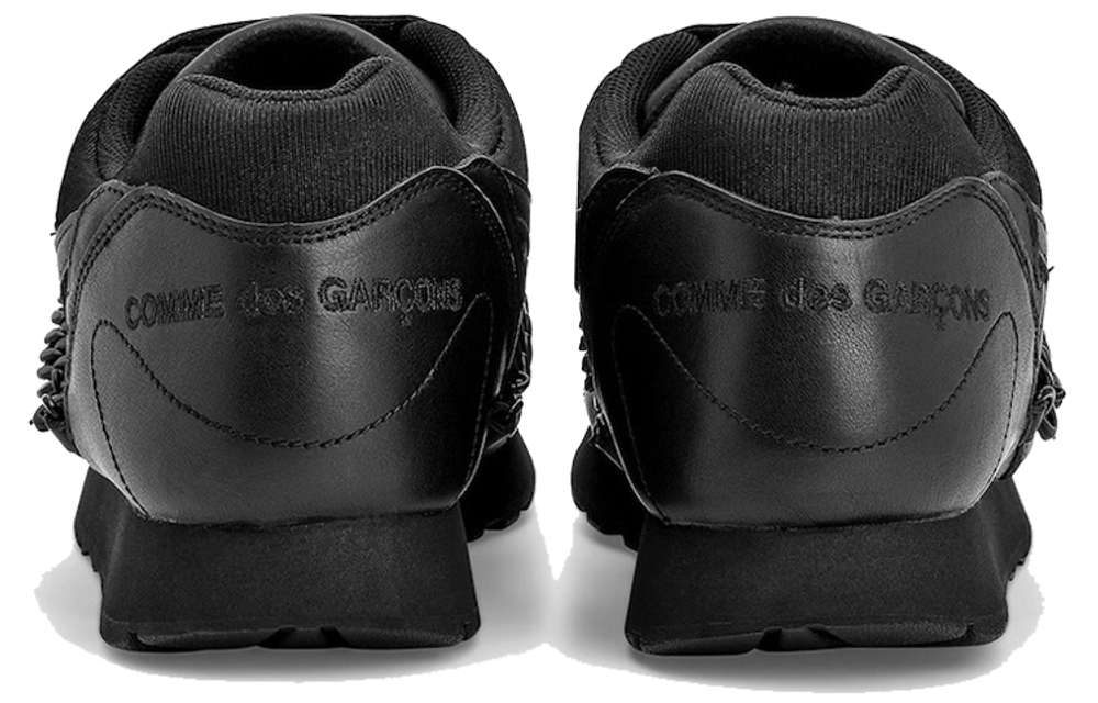 Кроссовки Comme Des Garcons X Nike Outburst Velcro Black Cdg (Женская размерная сетка)