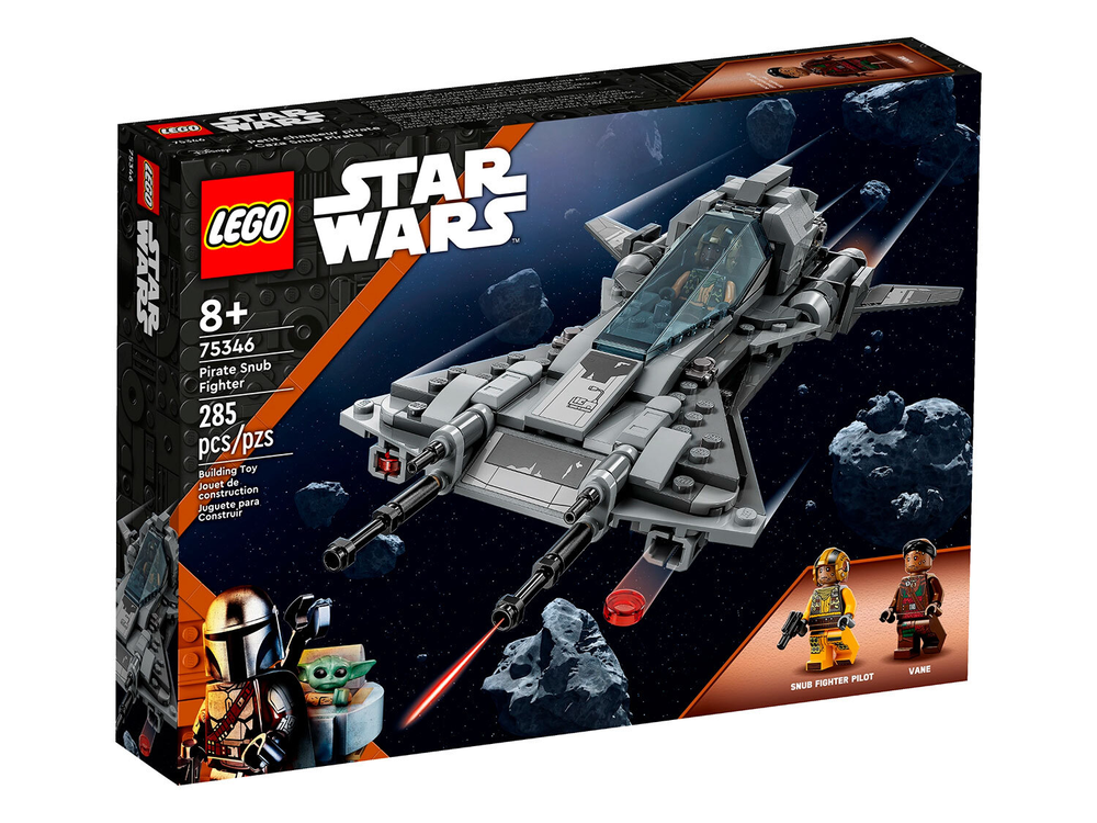 LEGO Star Wars 75346 «Пиратский истребитель» — космическая техника из вселенной SW