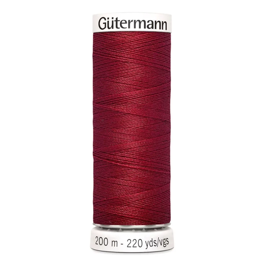 Нить Sew-All 200 м, Gutermann, 367 т.красный