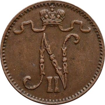 1 пенни 1913 (монета для Финляндии)