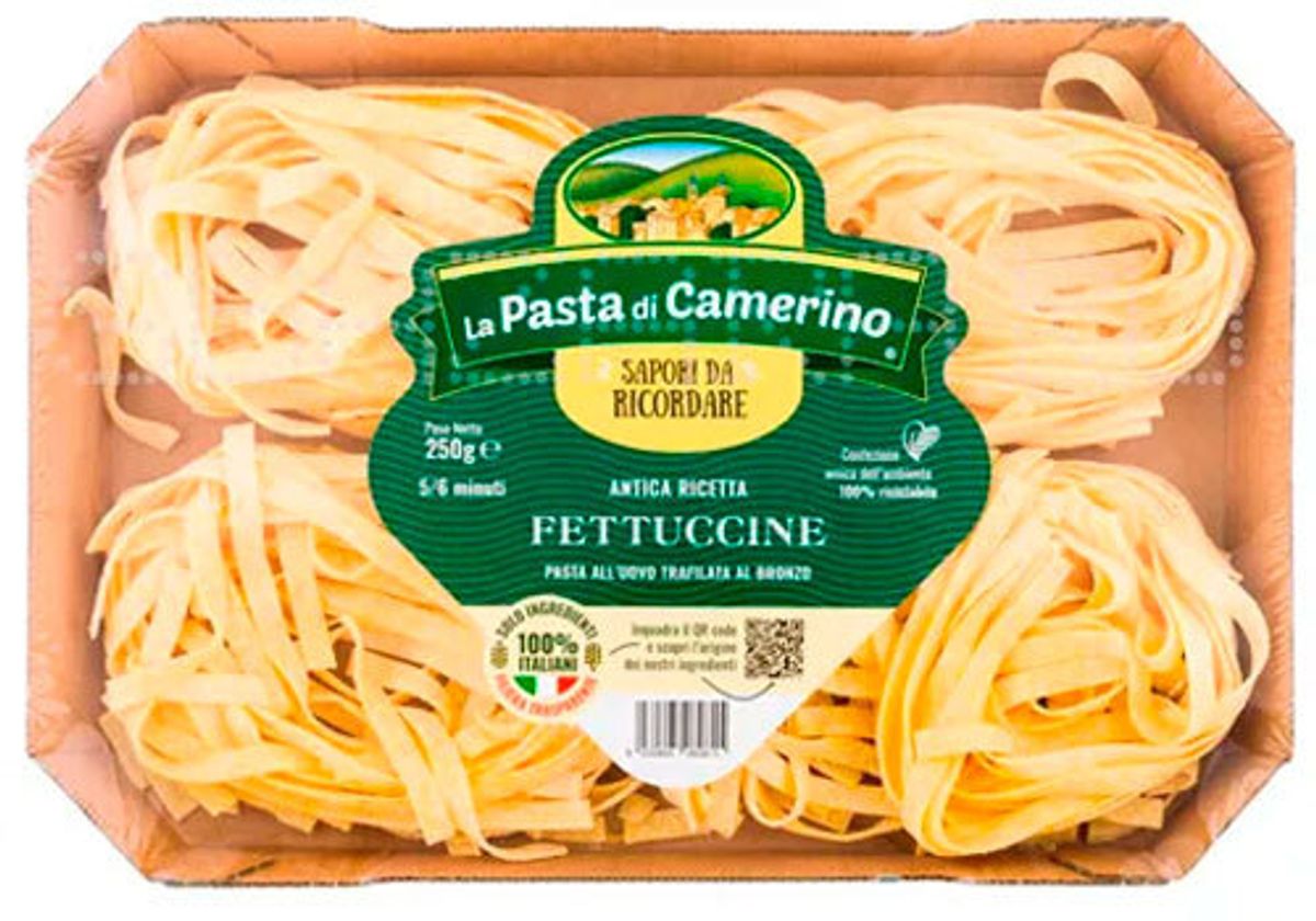 Паста яичная Феттучини "La Pasta di Camerino", 250г