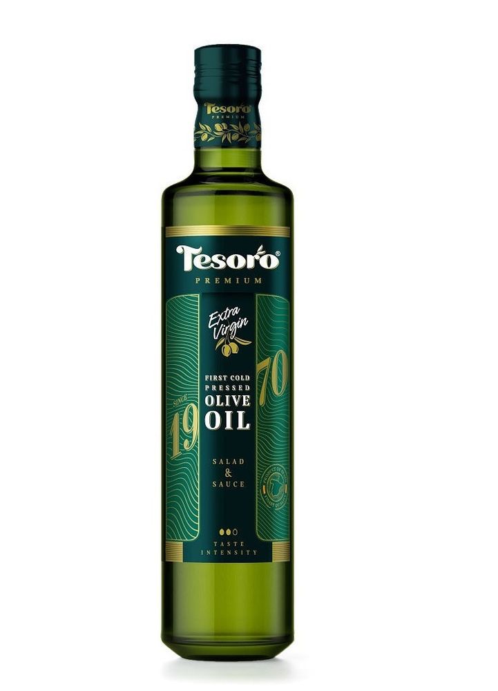 Оливковое масло Tesoro Extra Virgin 500 мл ст/б