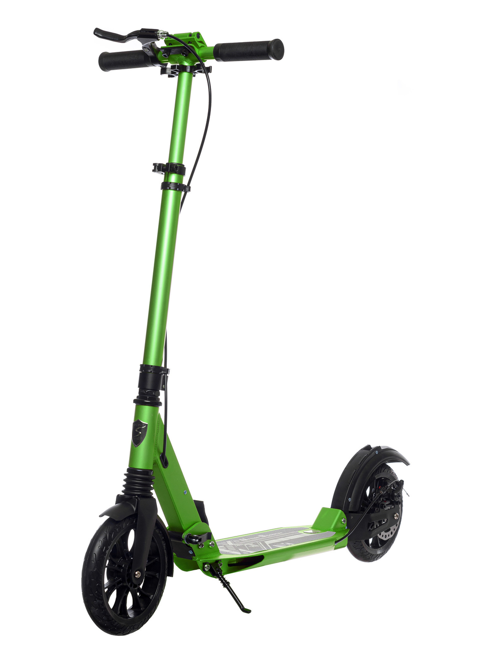 Самокат Urban Scooter Original tm Disc Green Metallic, (2023), с дисковым тормозом, складной, городской, двухколесный