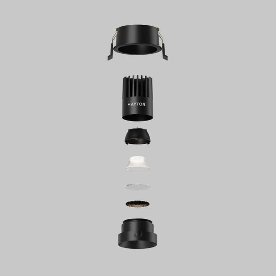 Стекло для пылевлагозащиты IP 44 для светильников серии Омут / Dip 10Вт Maytoni Technical Downlight Dip Glass001-D35