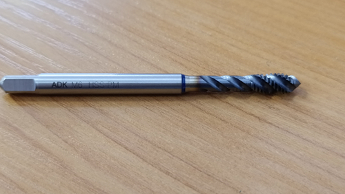 Метчик машинный М6 DIN371-С 6H V40 HSSE PM TiALN Red box ADK163-060