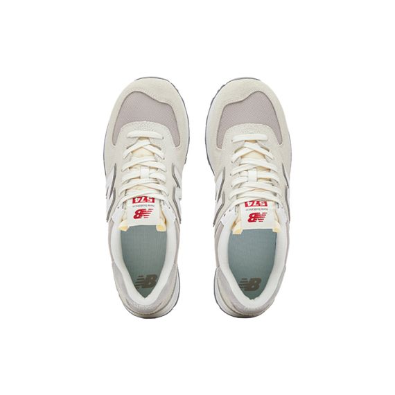 Новый баланс NB 574 Высшая оценка Низкого уровня Белый Юнисекс