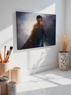 Картина на стену 40 X 50 Девушка супермен