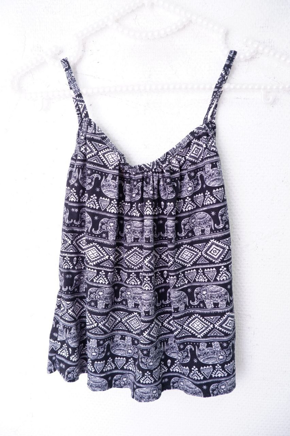 Топ с принтом летний на 9-10 лет