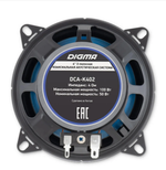 Автоколонки Digma DCA-K402 (10см/2шт)