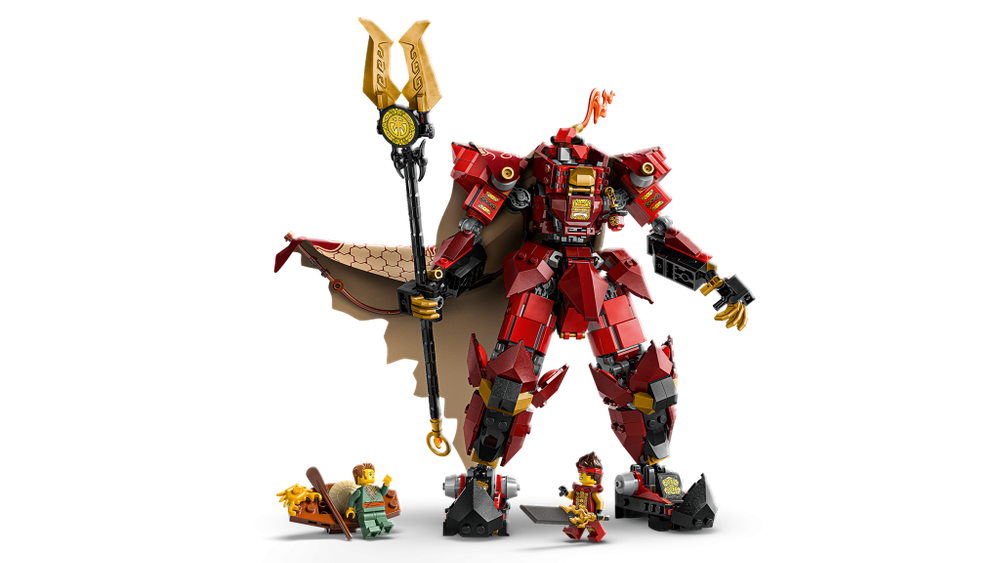 LEGO Ninjago 71846 «Боевой робот “Рыцарь огня”» — мощное оружие ниндзя