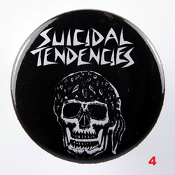 Значок Suicidal Tendencies ( в ассортименте )