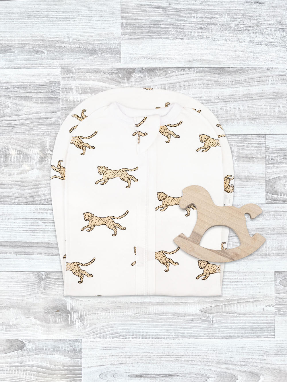 Пелёнка-кокон Mjölk Гепарды, уценка