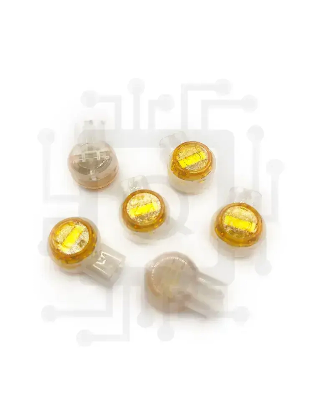 Скотчлок универсальный одноразовый К2 для двух проводов (100 шт.)