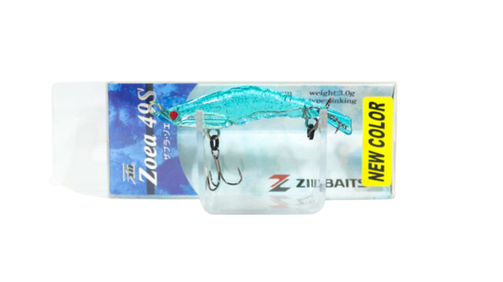 Воблер ZipBaits ZBL Zoea 49S 960 Lemon Quartz Glow