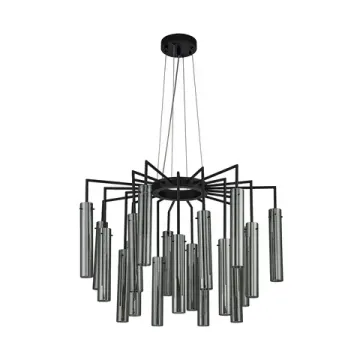 Подвесная люстра 21*G9 4501-21P черный Orgel Favourite