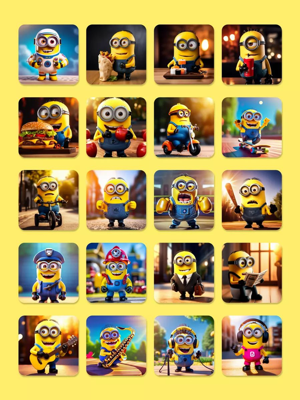 Наклейки детские на телефон мышки