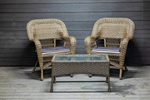 Комплект мебели из искусственного ротанга Мэдисон (Medison) Balcony Set с подушками на сидение