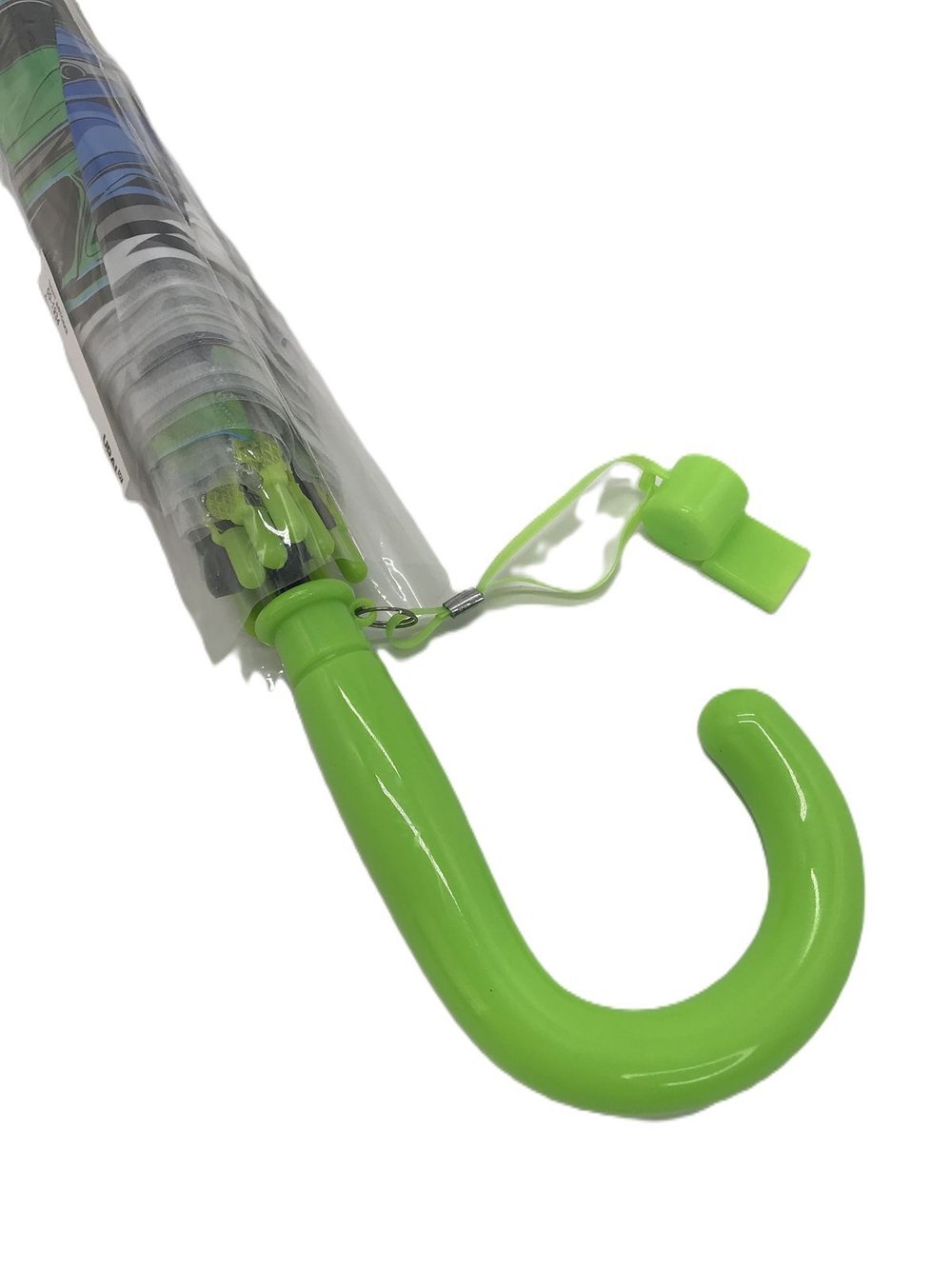 Зонт детский с рисунком Чемпион зеленый