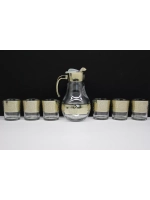 Набор для напитков золотой