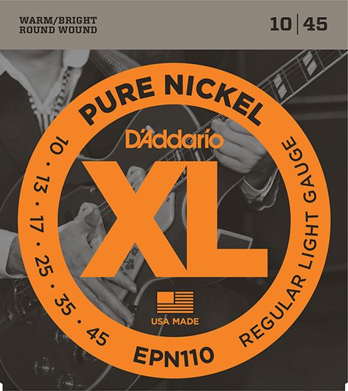 Струны для электрогитары D'ADDARIO EPN110