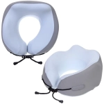 Подушка дорожная «TRIP - Dream», мемори-эффект, цвет голубой