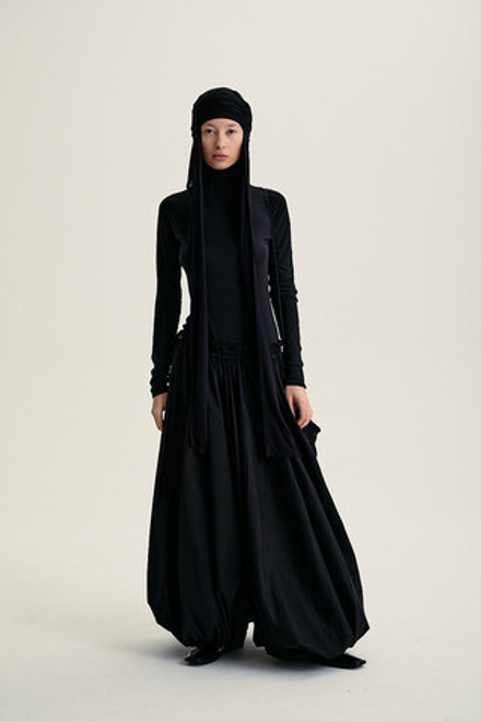 Штаны бомби хлопок черные