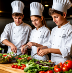 ЛЕТНЯЯ ШКОЛА - ЮНЫЙ ШЕФ - курс для подростков 13-17 лет