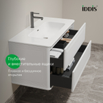 Тумба подвесная IDDIS Oxford Neo, 100 см, белый, OXN10W0i95