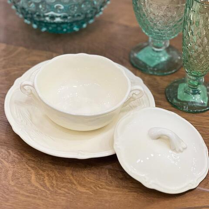 Чаша под бульон с блюдцем Рокаэль Gien 14752РТВ14