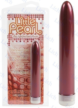 Вишнёвый вибромассажер LITTLE PEARL