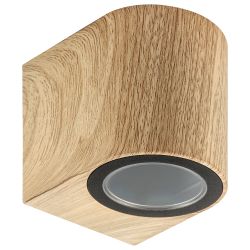 UUL-P51A 6W-GU10 IP65 PINE Светильник уличный. под лампу GU10. Архитектурный накладной. Цвет корпуса сосна. TM Uniel