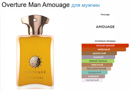 Amouage Overture Man 100 ml (duty free парфюмерия)