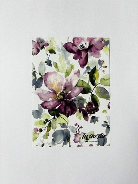 Открытка к букету «Клематис»