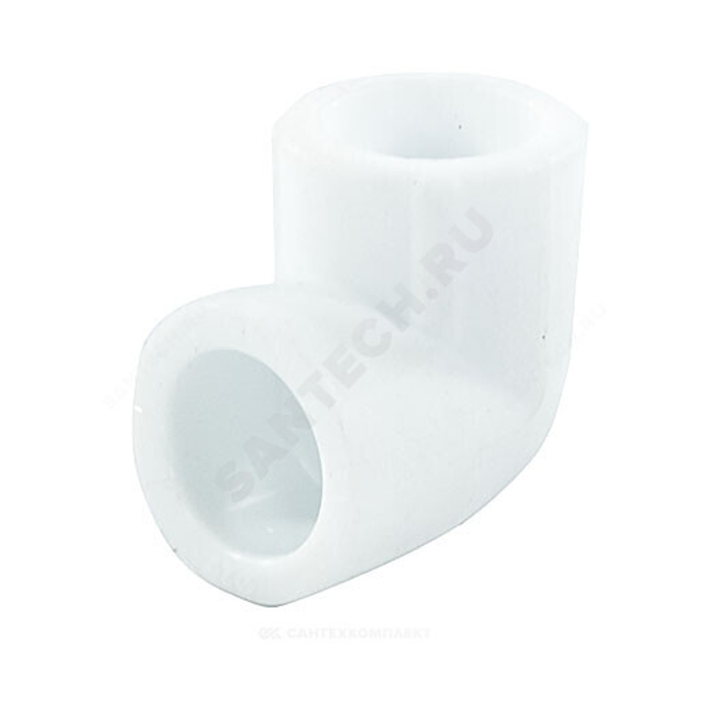 Угольник PP-R белый Дн 40х90гр PRO VALFEX 10108040-PRO