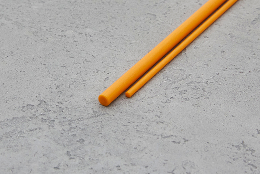 G10 пруток, оранжевый d6,0 (195мм)