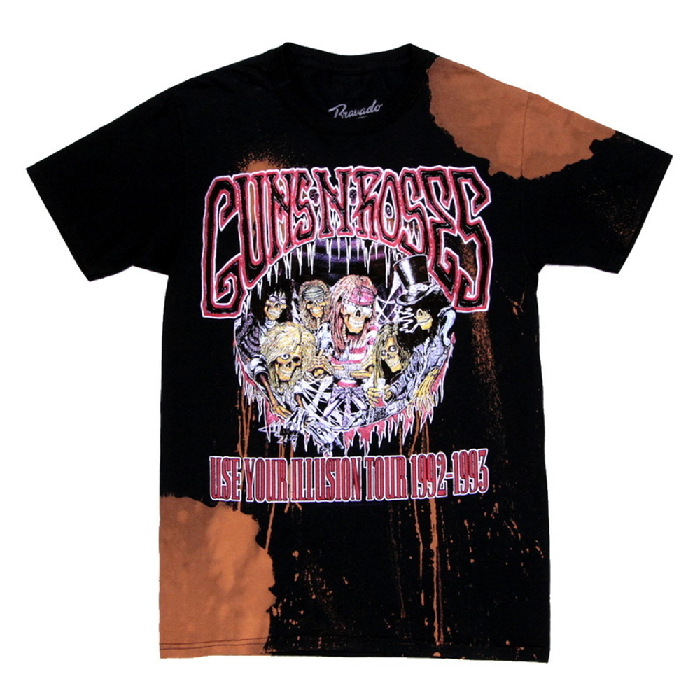 Футболка Guns N' Roses Use Your Illusion Tour 1992-1993 (тотал)