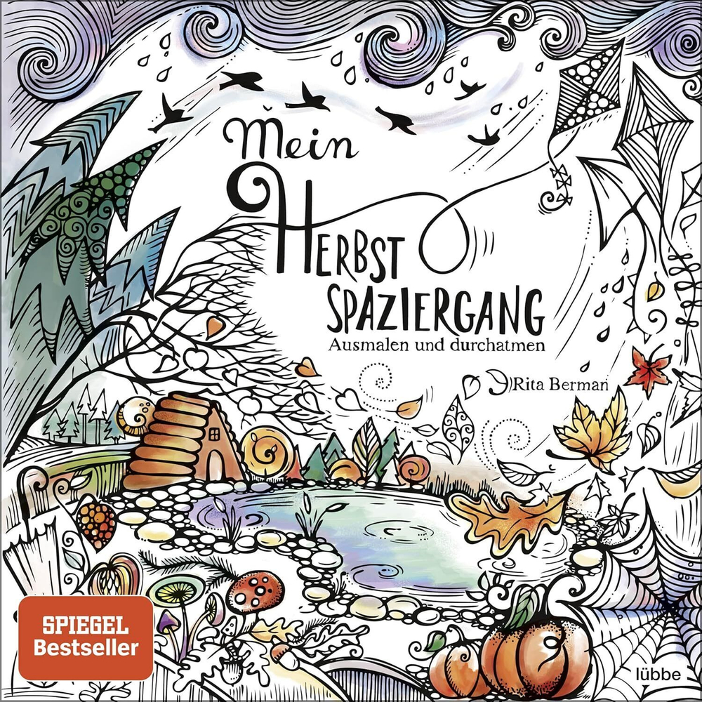 Mein Herbstspaziergang. Rita Berman. Coloring book