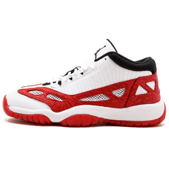 Jordan Air Jordan 11 Retro Low IE White Gym Red GS