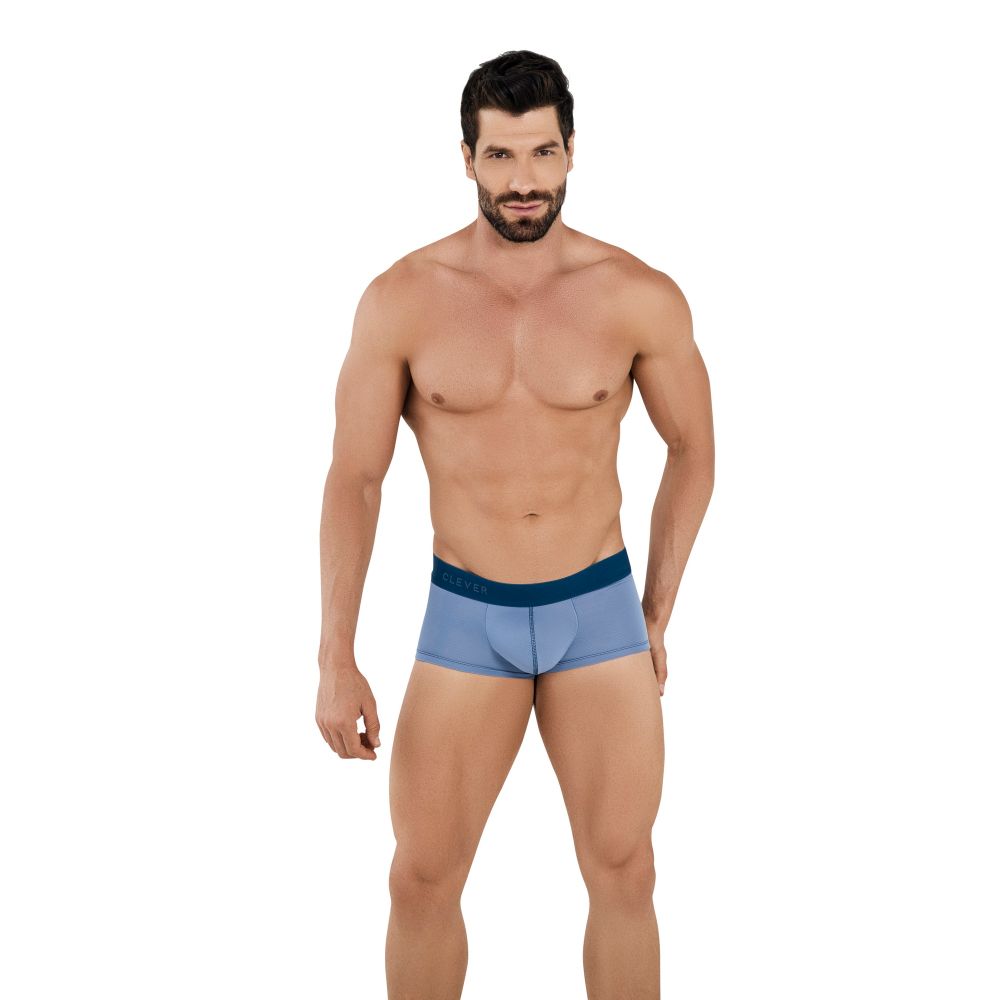 Мужские трусы хипсы голубые Clever OBWALDEN LATIN BOXER 103807