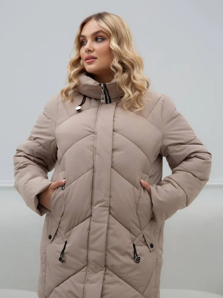 Пуховик зимний 28129 Fabrika