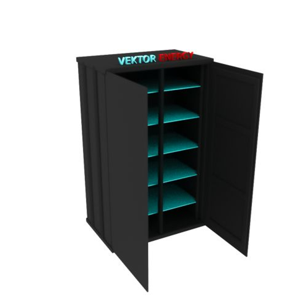 Батарейный шкаф Vektor Energy VE-BK 5x12-410W