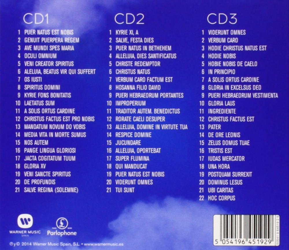 Cantos Gregorianos / 40th Anniversary Edition (3CD)