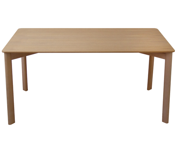 Стол обеденный Сross 160*90 см (натуральный дуб)