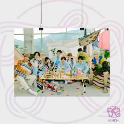 Постер А4 - NCT127 - Sticker (Road Trip ver.)