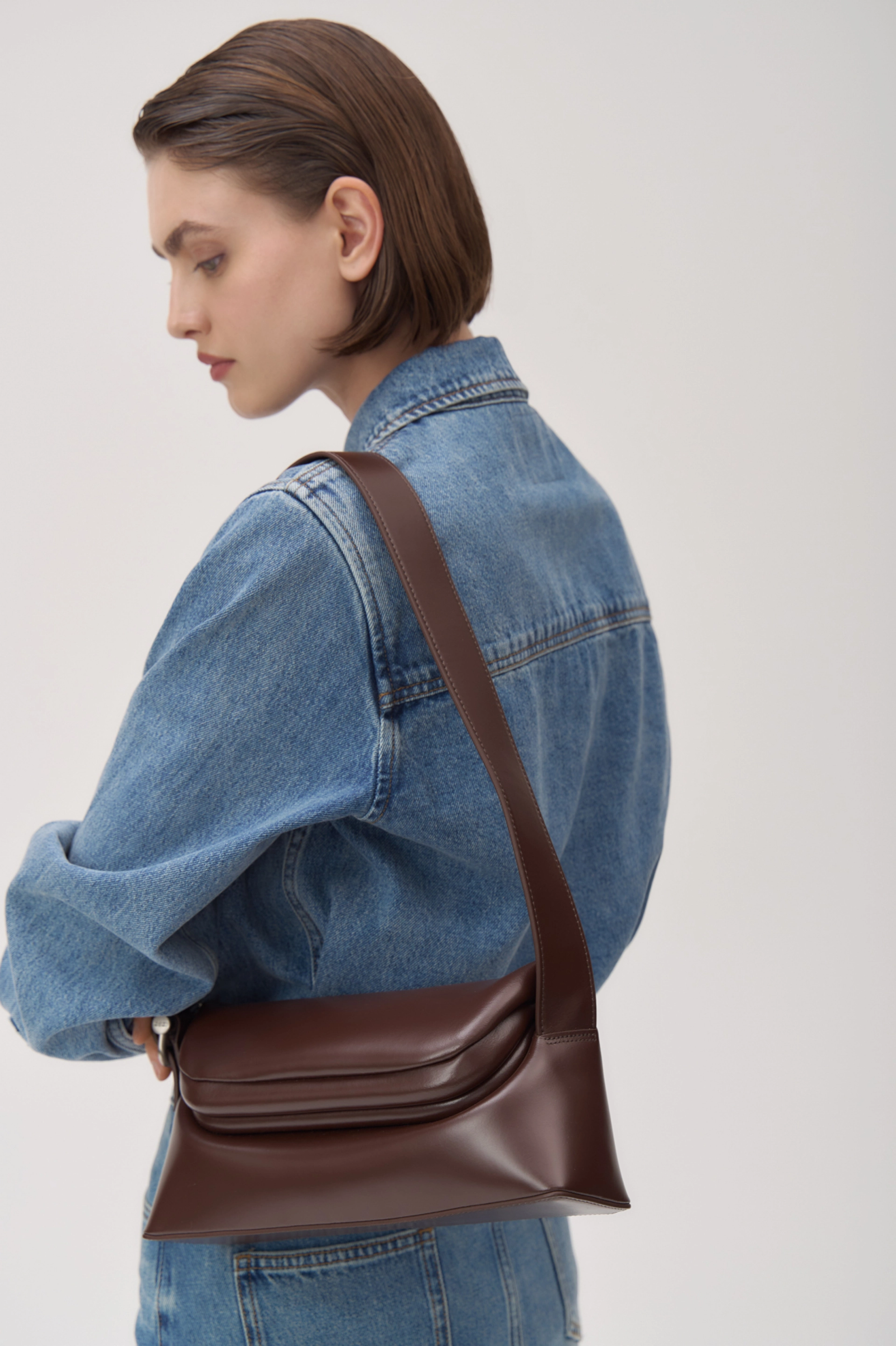 Сумка FOLDER BROT Шоколадный коричневый