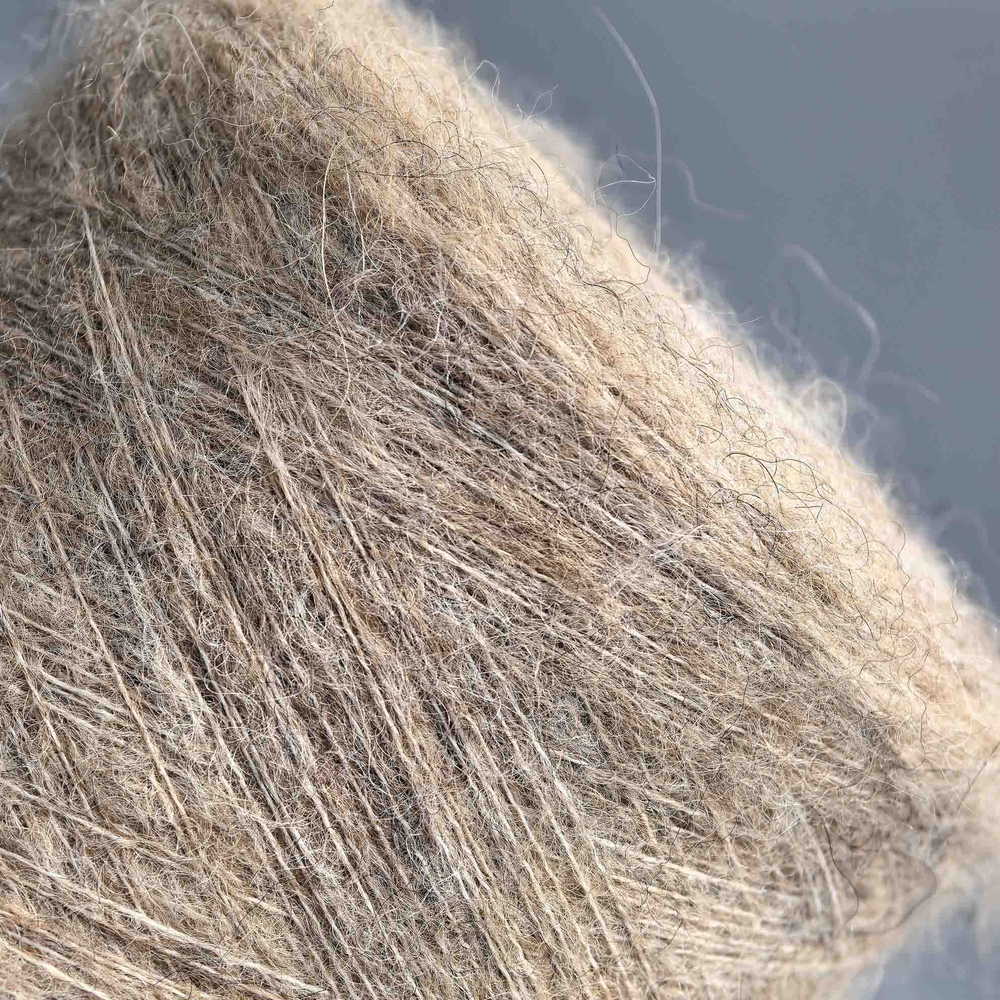 Бобинная пряжа Alpaca Brushed (Noce)